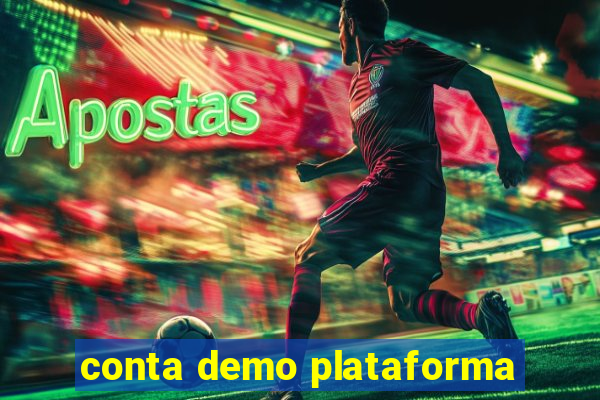 conta demo plataforma