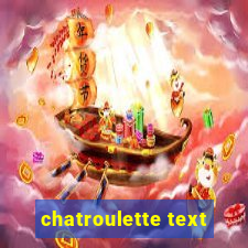 chatroulette text