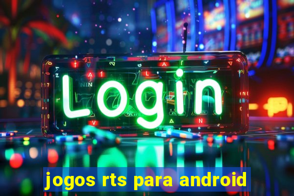 jogos rts para android