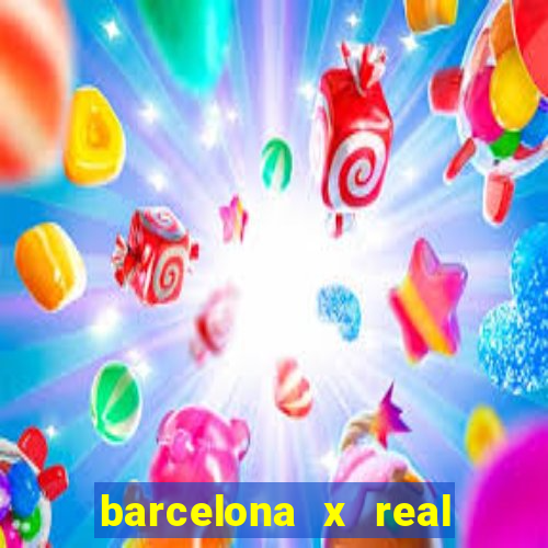 barcelona x real madrid multicanais