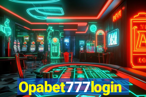 Opabet777login