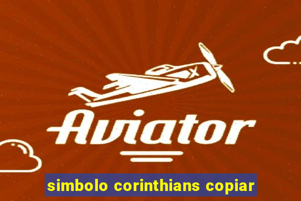 simbolo corinthians copiar