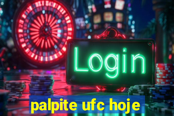 palpite ufc hoje