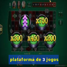 plataforma de 3 jogos