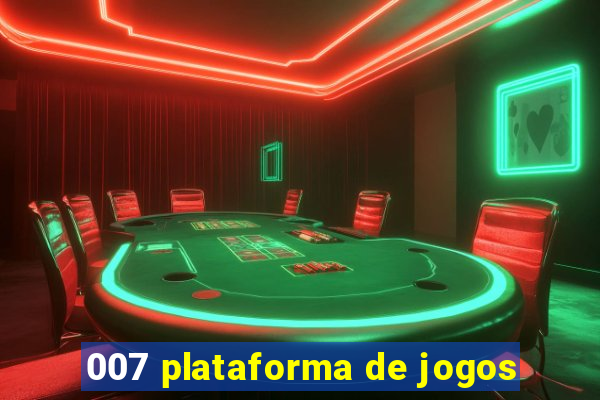 007 plataforma de jogos