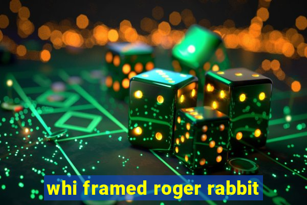 whi framed roger rabbit