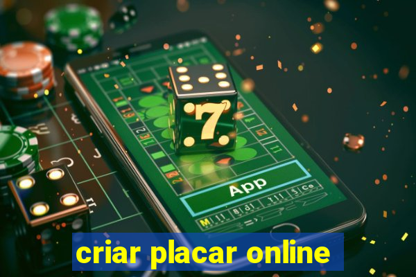 criar placar online