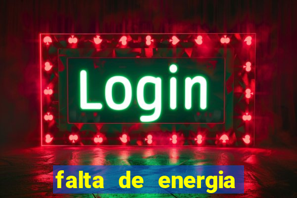 falta de energia em caucaia