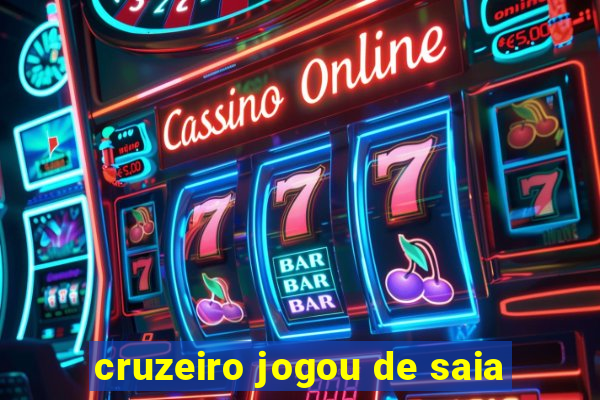 cruzeiro jogou de saia