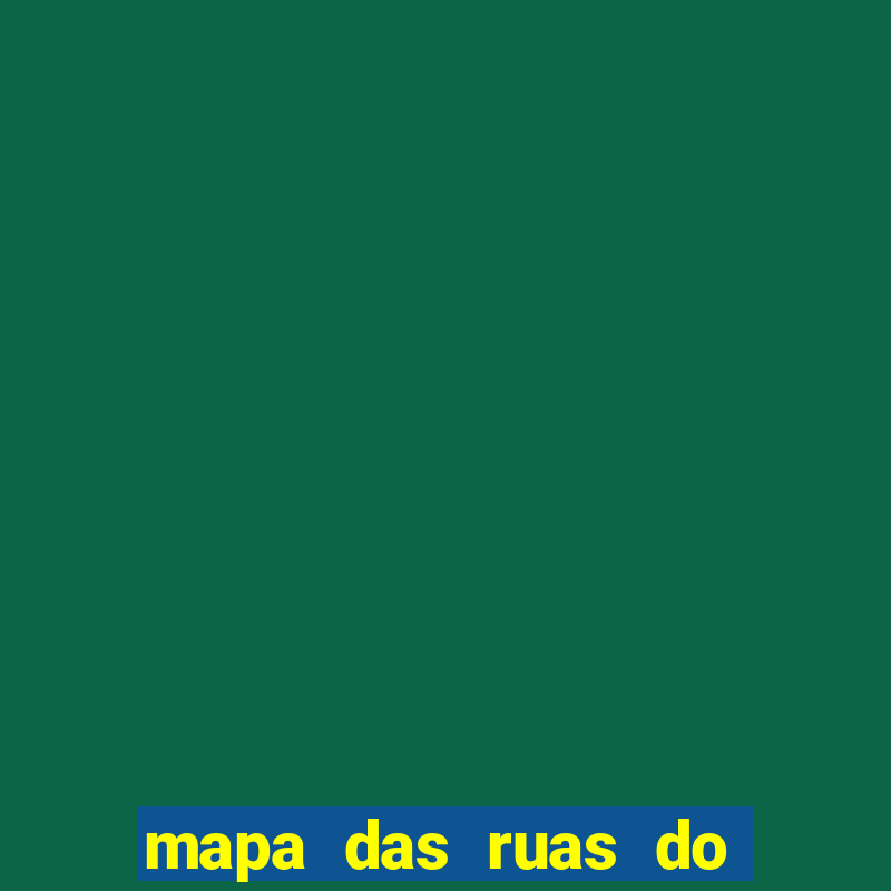 mapa das ruas do bras sp