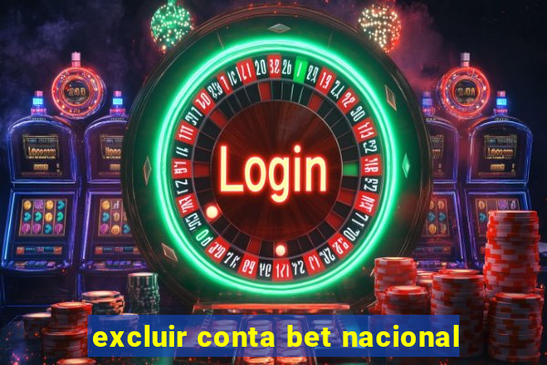 excluir conta bet nacional