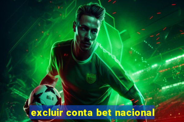 excluir conta bet nacional