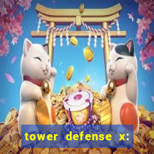 tower defense x: beta codes