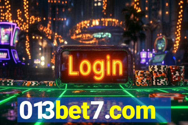 013bet7.com