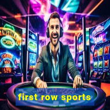 first row sports