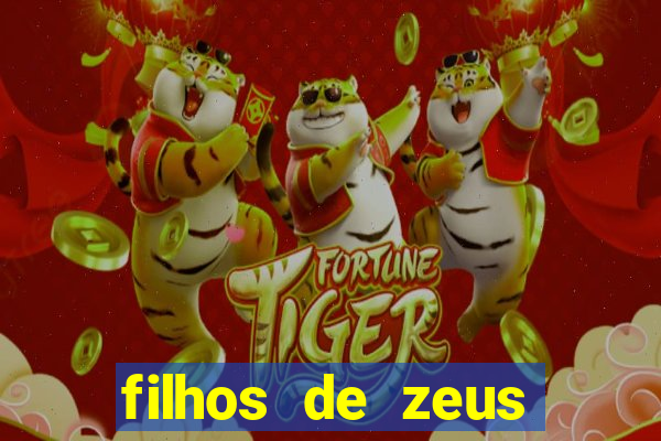 filhos de zeus mitologia grega