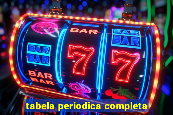 tabela periodica completa