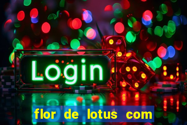 flor de lotus com lua tatuagem