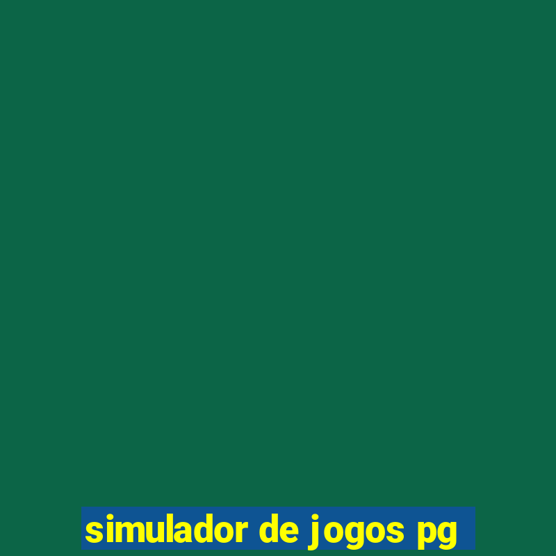 simulador de jogos pg