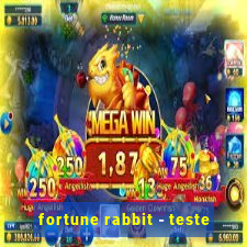 fortune rabbit - teste