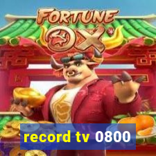 record tv 0800