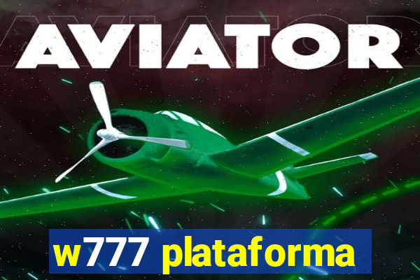 w777 plataforma