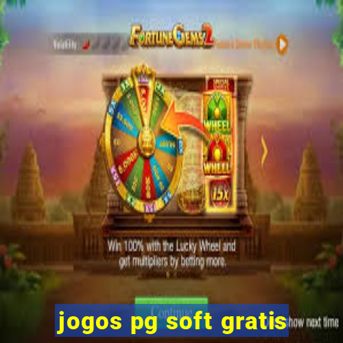 jogos pg soft gratis