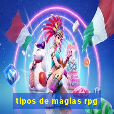 tipos de magias rpg