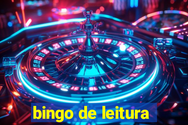 bingo de leitura