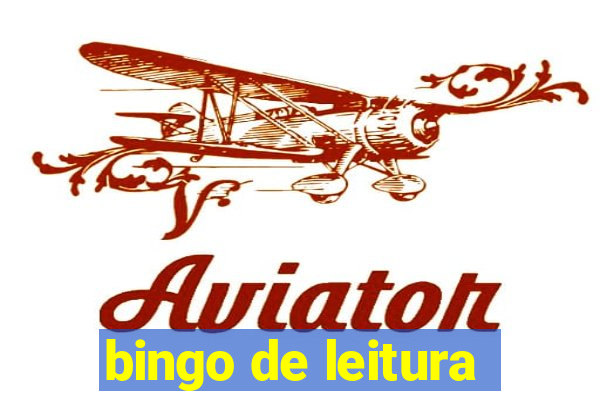 bingo de leitura