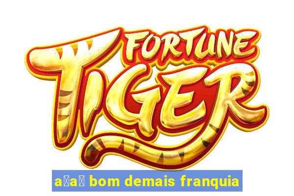 a莽a铆 bom demais franquia