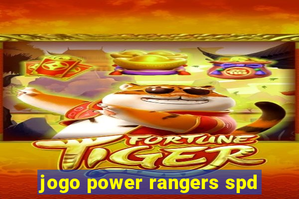 jogo power rangers spd