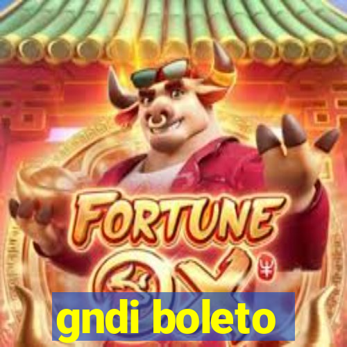 gndi boleto