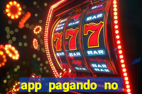 app pagando no cadastro via pix