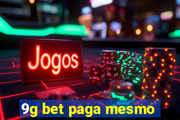 9g bet paga mesmo