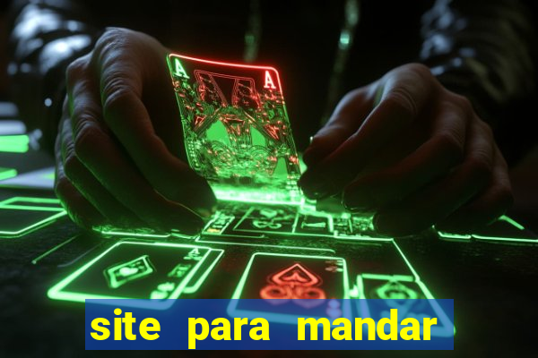 site para mandar cartas para presos