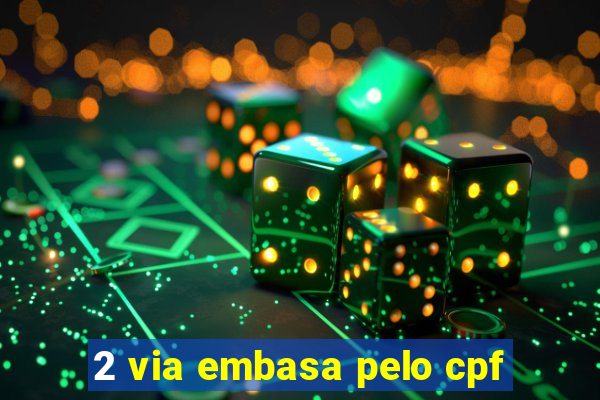 2 via embasa pelo cpf