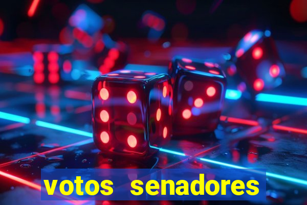 votos senadores impeachment moraes