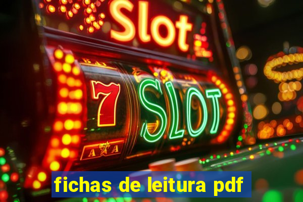 fichas de leitura pdf