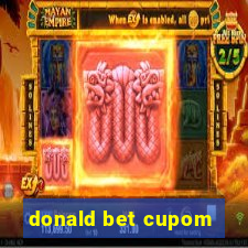 donald bet cupom