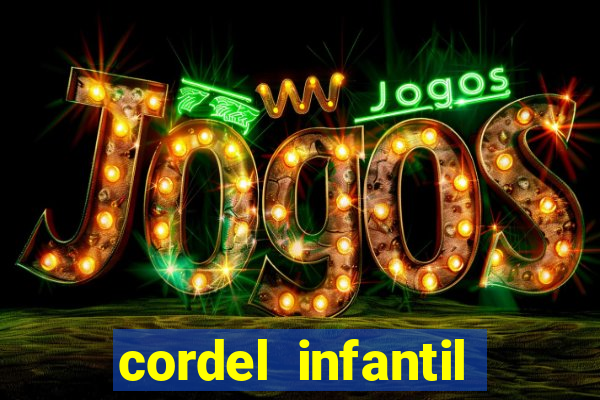 cordel infantil sobre futebol