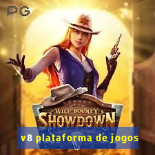 v8 plataforma de jogos