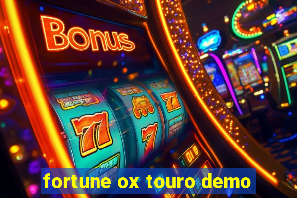 fortune ox touro demo