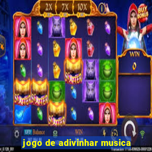 jogo de adivinhar musica