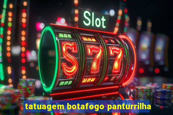 tatuagem botafogo panturrilha