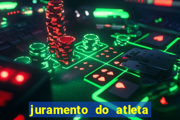 juramento do atleta jogos internos