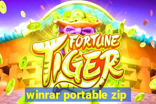 winrar portable zip