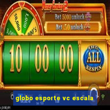 globo esporte vc escala