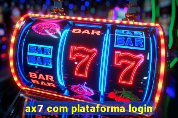 ax7 com plataforma login