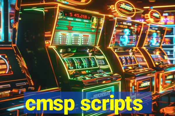 cmsp scripts